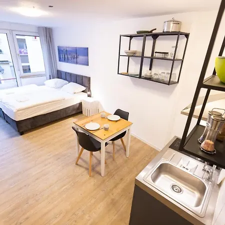 Modernes Apartment in der Innenstadt Würzburg Exterior foto